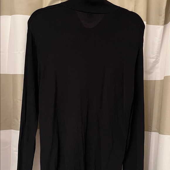 Armani Collezioni Black Zipper Cardigan size L - - Picture 9 of 11